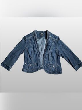 Denim Blazer Jacket